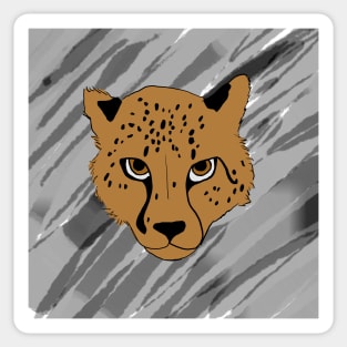 Cheetah Sticker